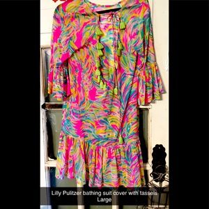 Iilly Pulitzer bathing suit coverup